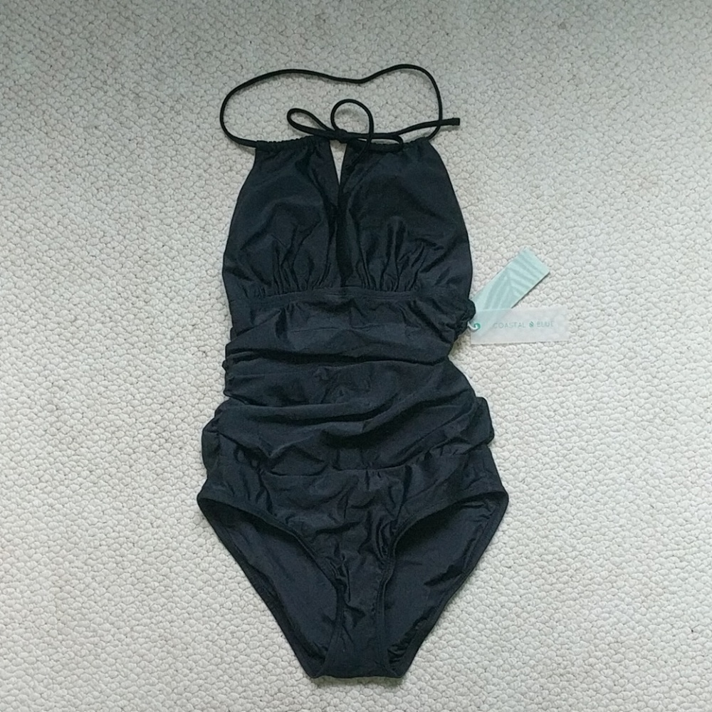 NWT halter top bathing suit